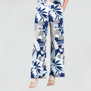 Wide Leg Pocket Pant - Geo Flower - Final Sale!