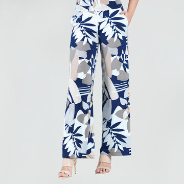 Wide Leg Pocket Pant - Geo Flower - Final Sale!