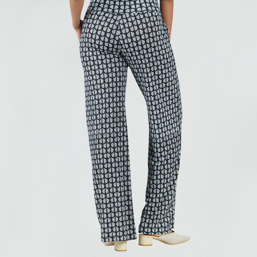 Wide Leg Pocket Pant - Geo Striped - Final Sale!