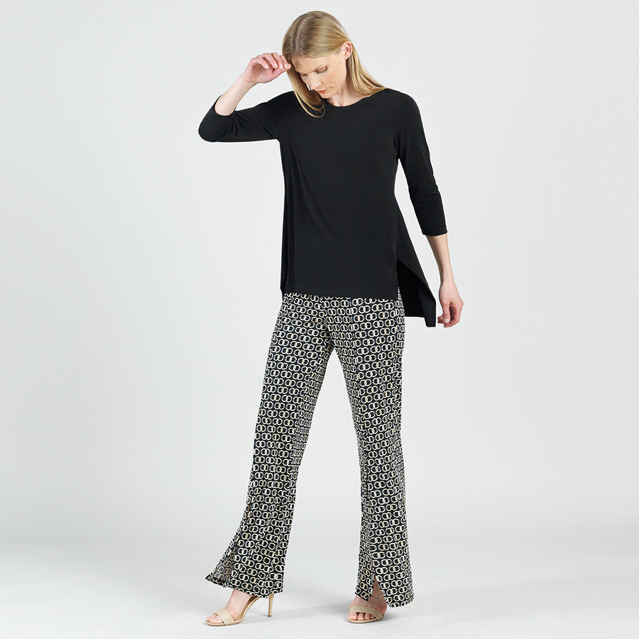 Parachute Hem Tunic - Black
