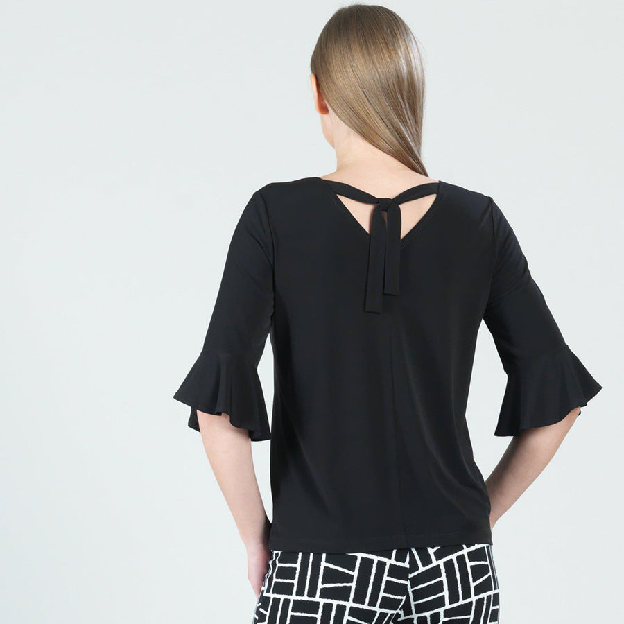 Reversible Back Tie Top - Black - Limited Size - SM
