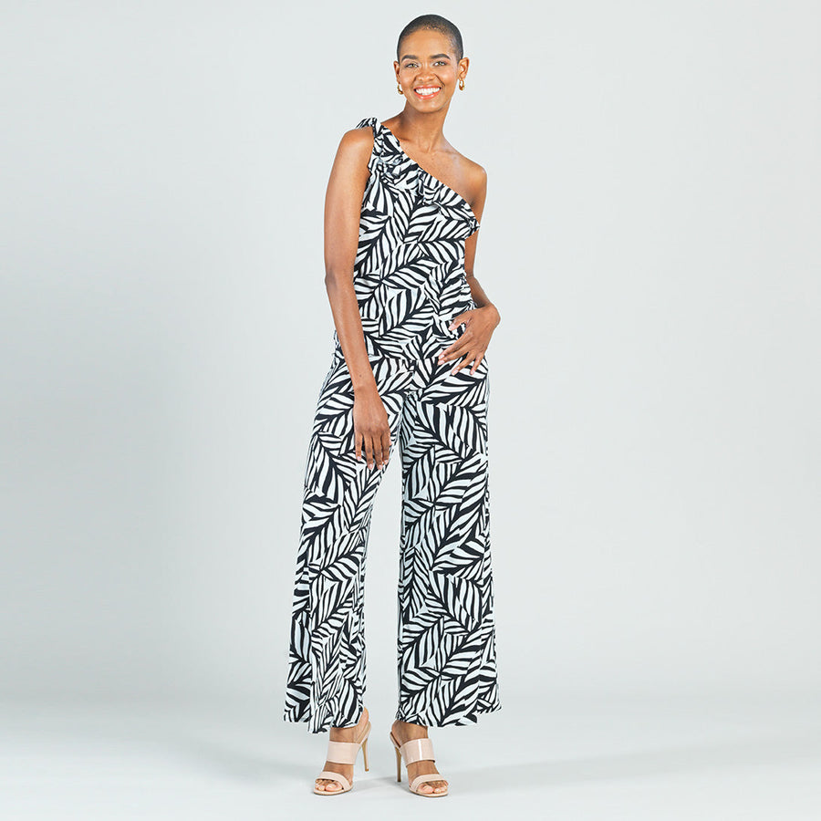 Palazzo Pant - Leaf Stripe - Final Sale!