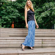 Palazzo Pant - Aquatic Pinstripe - Final Sale!