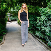 Wide Leg Pocket Pant - Geo Striped - Final Sale!