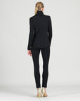 Long Sleeve Turtleneck Top - Black - Final Sale