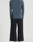Signature Crew Neck Top - Charcoal - Final Sale!