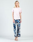 Side Cinched Flounce Sleeve Top - Rose - Final Sale!