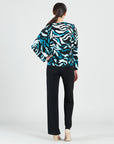 Dolman Sleeve Top - Geo Zebra - Final Sale!