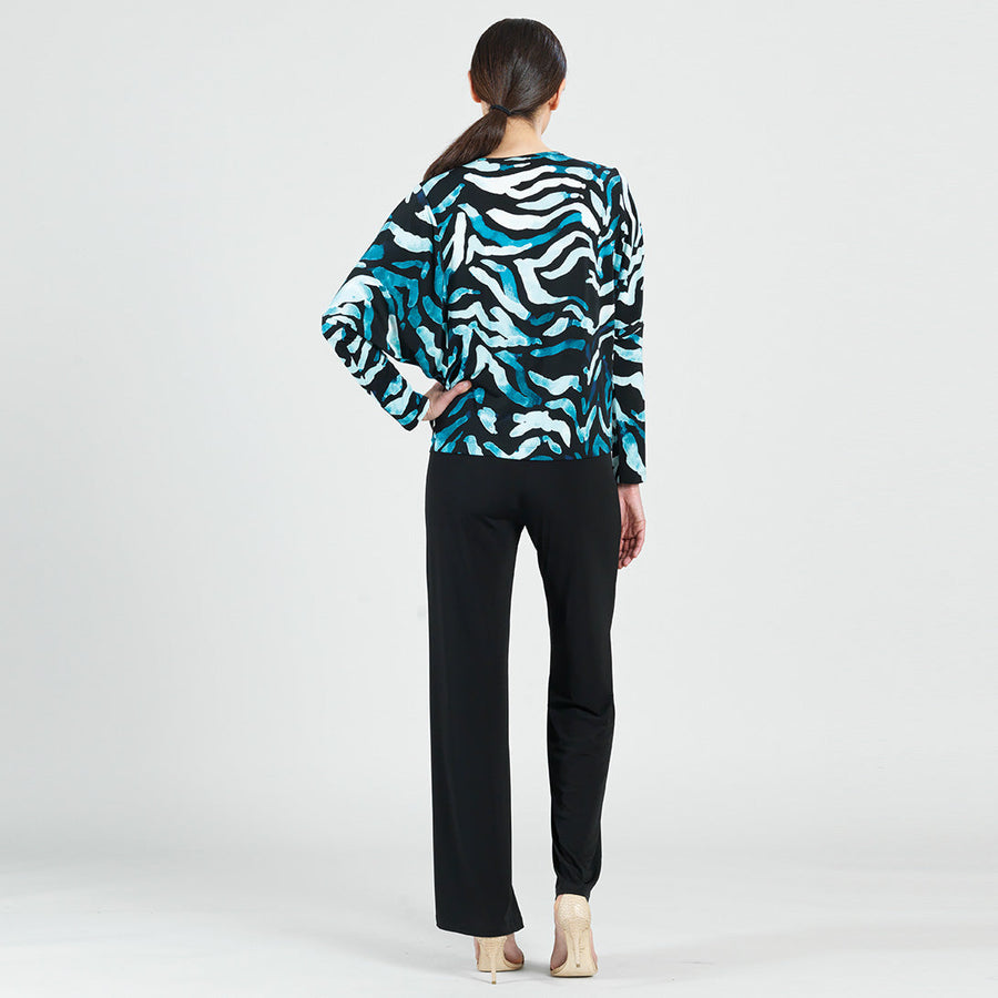 Dolman Sleeve Top - Geo Zebra - Limited Sizes!