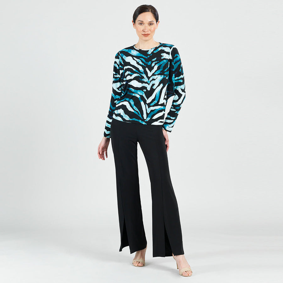 Dolman Sleeve Top - Geo Zebra - Final Sale!