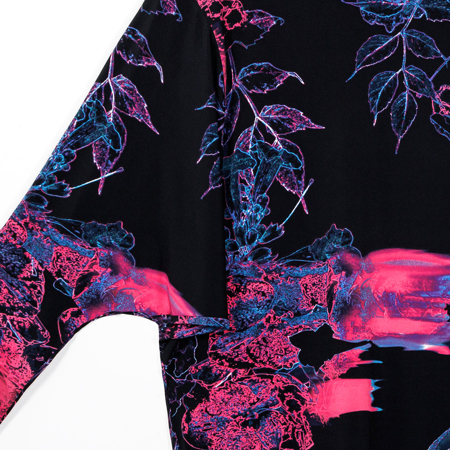 Dolman Sleeve Top - Electric Floral - Final Sale!