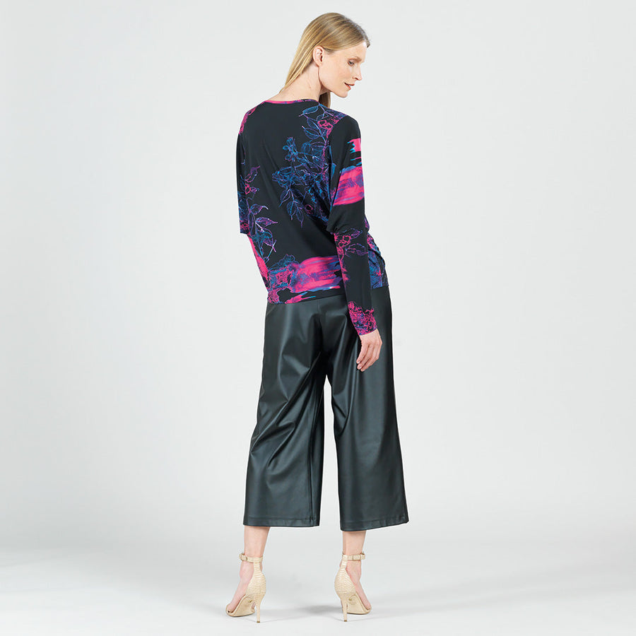 Dolman Sleeve Top - Electric Floral - Final Sale!