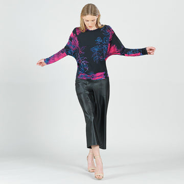 Dolman Sleeve Top - Electric Floral - Final Sale!