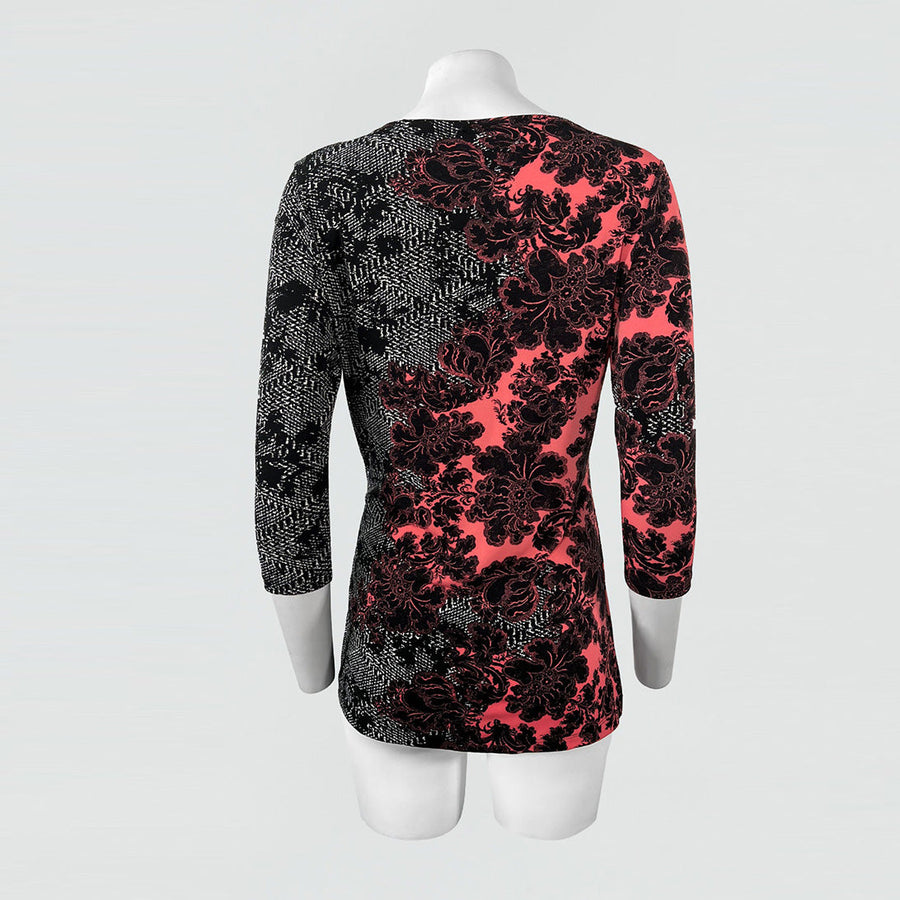 Side Tie Tunic - Mixed Media - Final Sale!