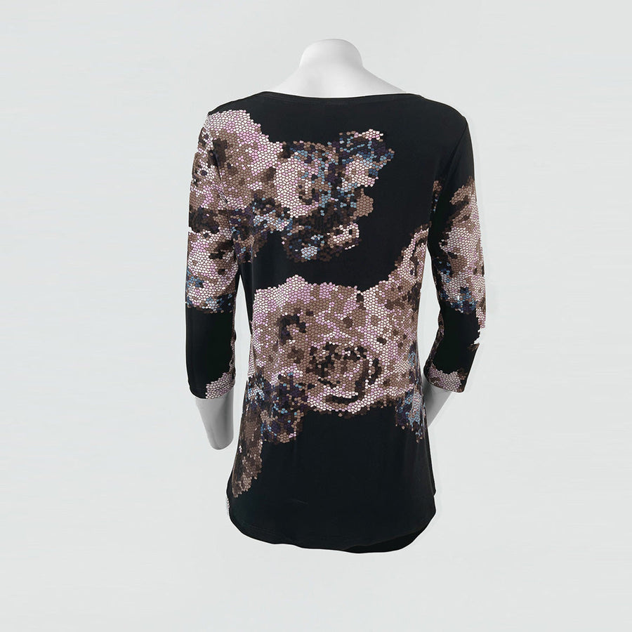 Side Tie Tunic - Mosaic Gem - Final Sale!