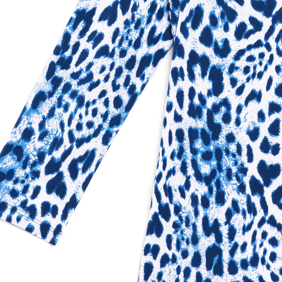 Off The Shoulder Top - Baby Cheetah - Final Sale!