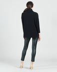 Ribbed - Hi-Low Sweater Top - Black - Limited Sizes!