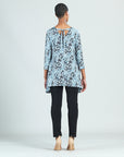 Soft Pleat Knit - Back Tie Tunic - Leopard - Final Sale!