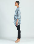 Soft Pleat Knit - Back Tie Tunic - Leopard - Final Sale!