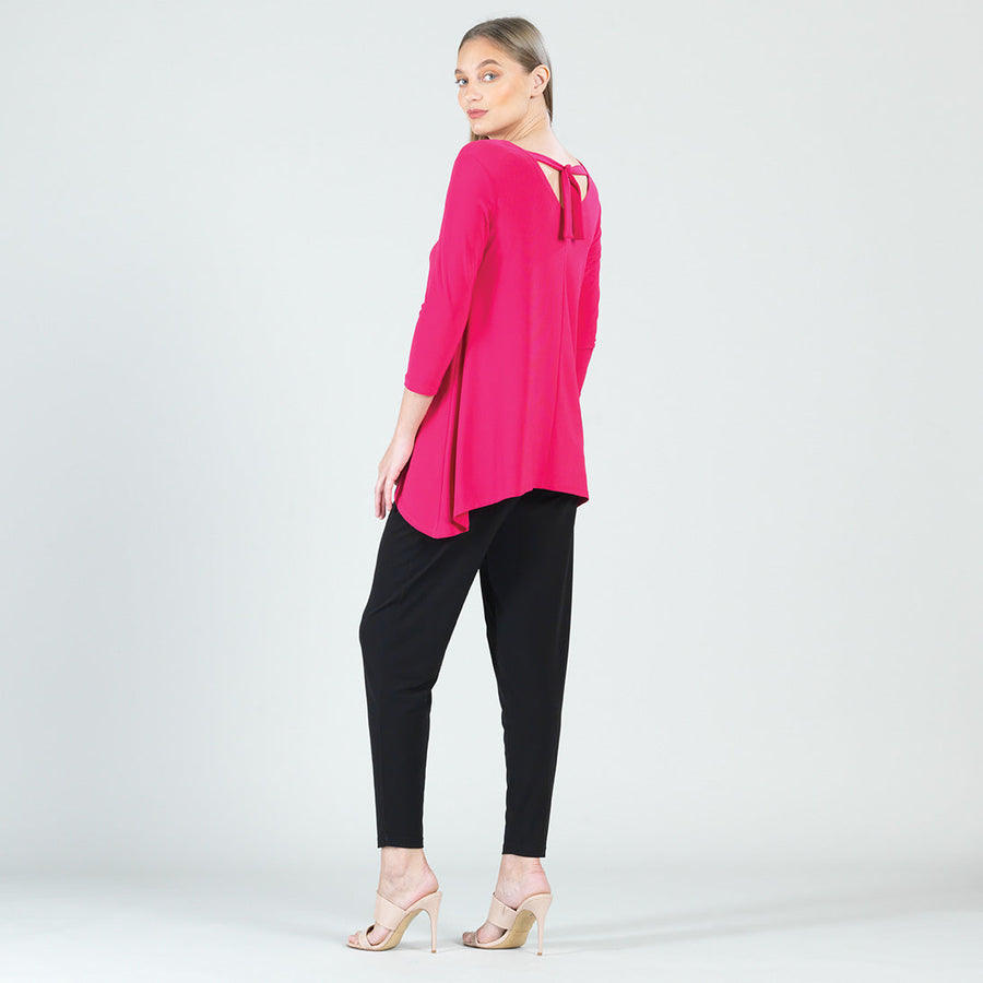 Back Tie Tunic - Hot Pink - Final Sale!