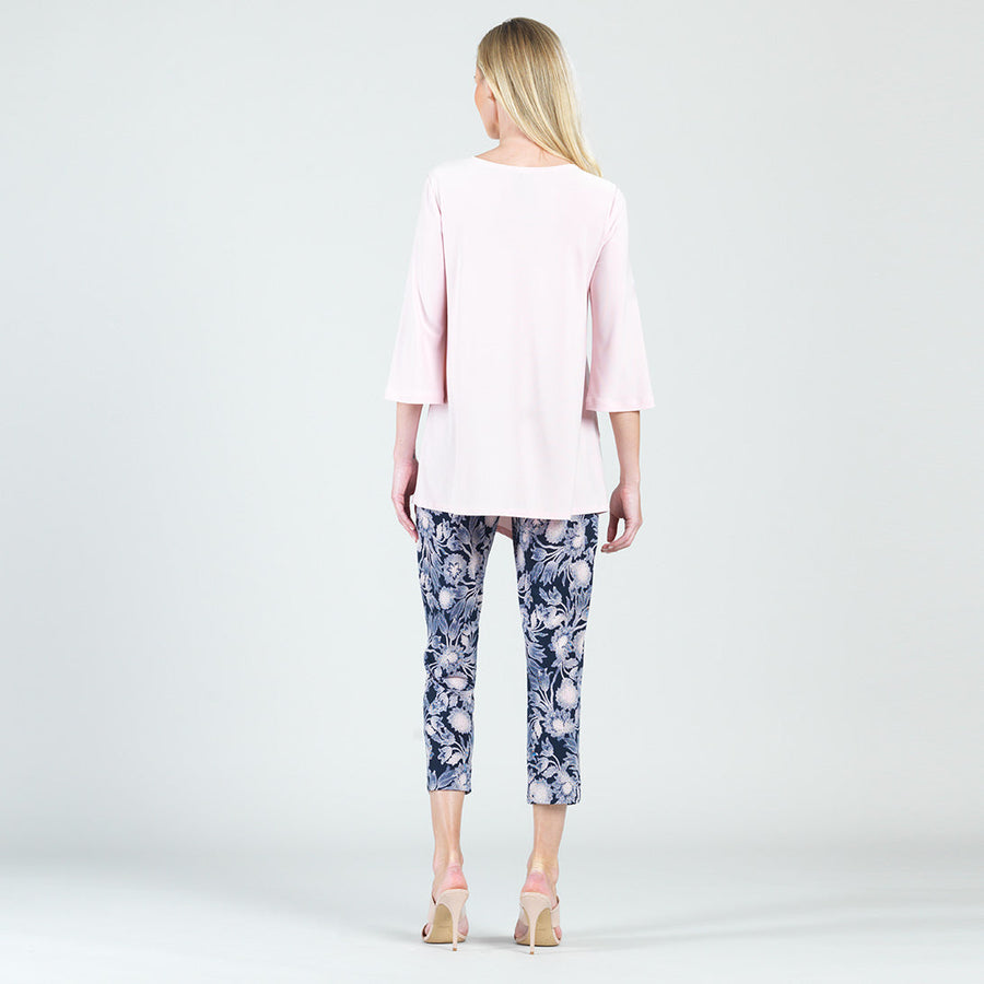 Stitch Line Angle Vent Tunic - Rose - Final Sale!