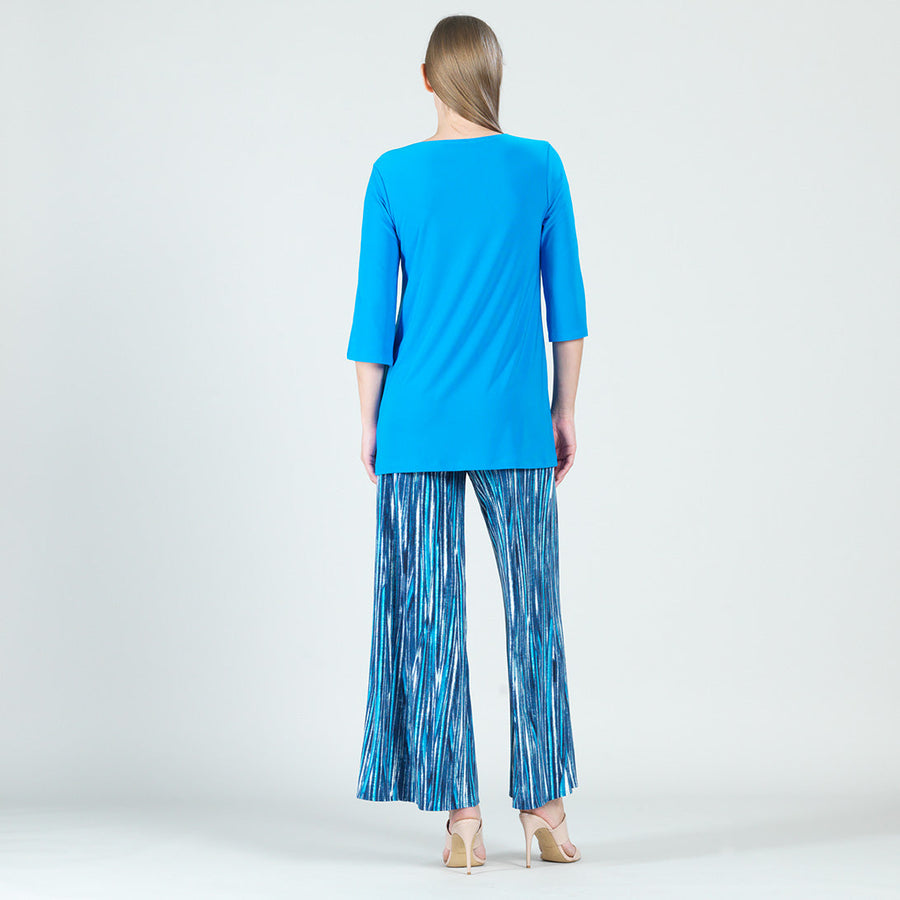 Ladder Sleeve Tunic - Brilliant Blue - Final Sale!