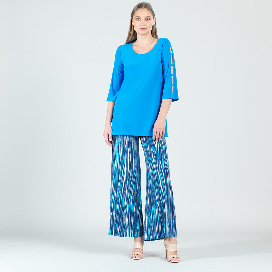 Ladder Sleeve Tunic - Brilliant Blue - Final Sale!