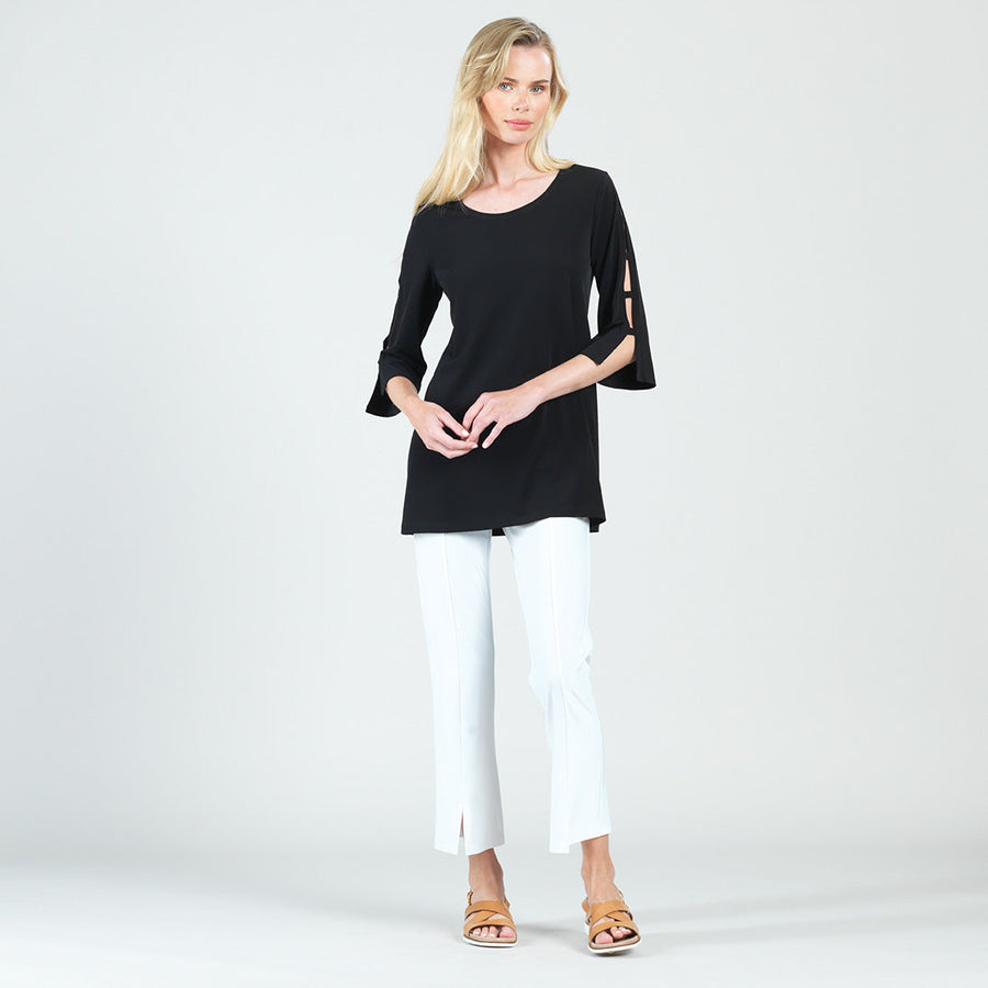 Ladder Sleeve Tunic - Black - Final Sale!