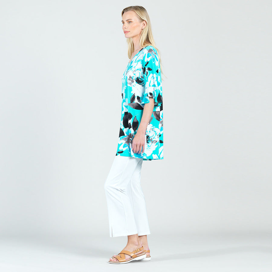 Tulip Cuff Tunic - Floral Petal - Final Sale!